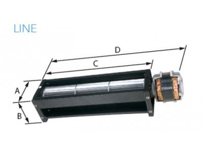 Micro ventilador lineal Ventisilva LINE
