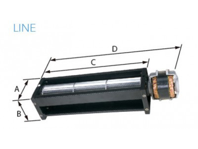 Microventilador lineal Ventisilva LINE, Cód: 9.40301