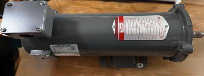 Motor Eléctrico. Mca. Danfoss Mod. 3424 33-2070Z122 Baldor